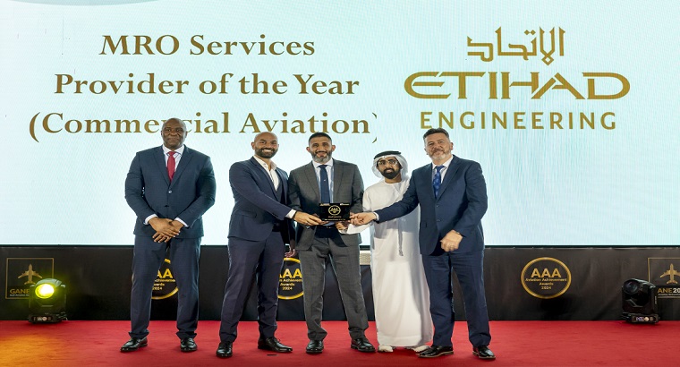  Etihad Engineering wins MRO Services Provider of the Year - Commercial Aviation